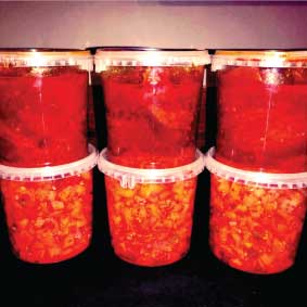 Homestyle Indian pickles and achaar